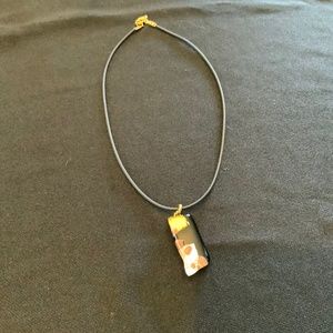 Unusual Necklace on cord